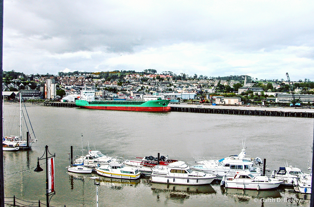 Looking Across the River Suir, in Waterford, 