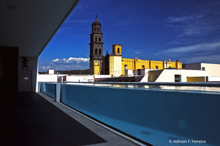 The pool with a view