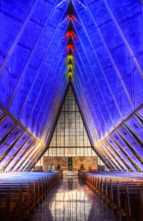 US Airforce Academy Chapel
