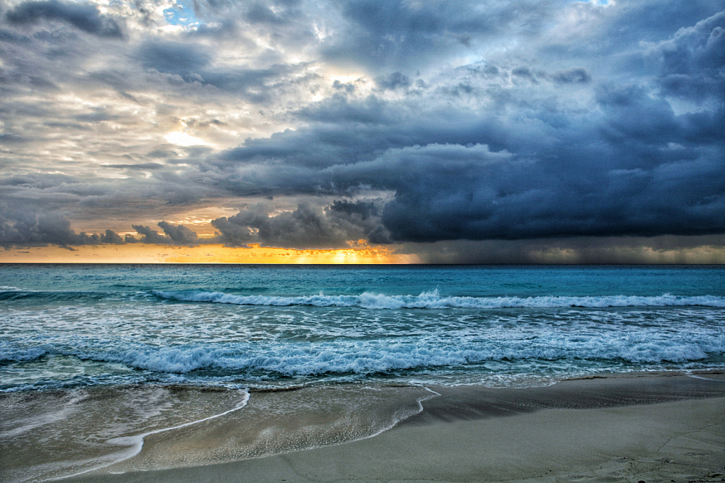 Storm At Sea