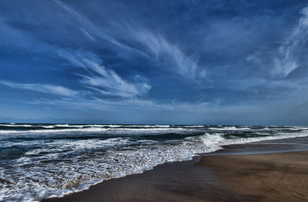 AT THE BEACH