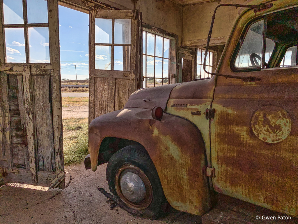 Shelter of Old Repair Garage