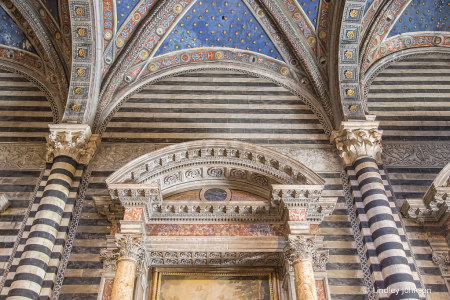 Siena Cathedral Arches and Columns