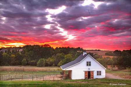 Fiery Sunset