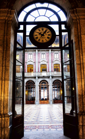 Courtyard Clock Gate