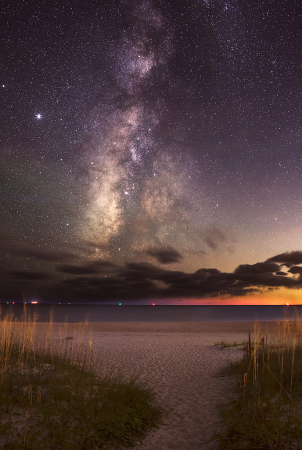 Coastal Milky Way