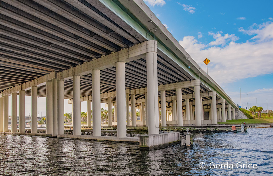 Under a Bridge in Tampa, FL