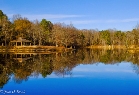Afternoon Reflections at Three Lakes