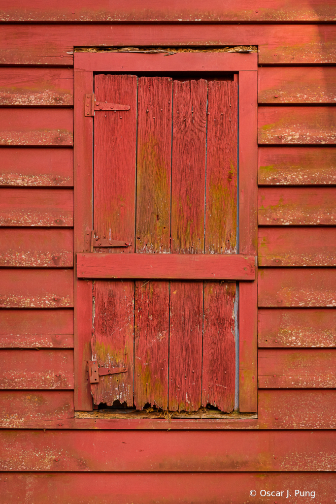 Well Weathered Shutter