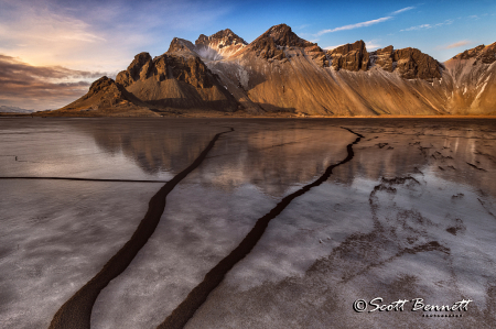 Vestrahorn in Winter