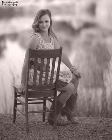 Miss Rodeo California 2014 B&W