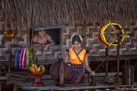 making traditional costume