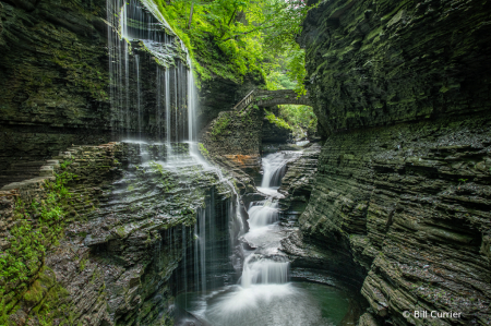 Rainbow Falls, Watkins Glen State Park