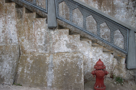 Steps and Hydrant