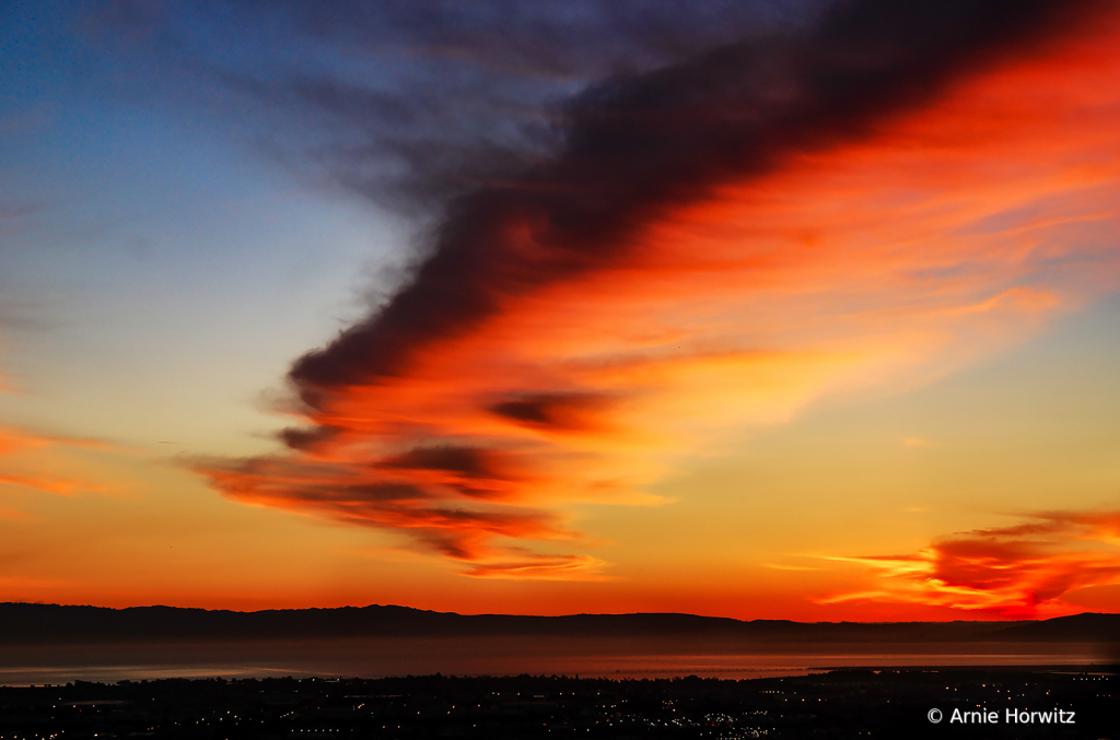 Sunset Over the Bay