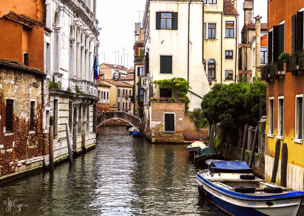 Buildings, Boats, and Bridge