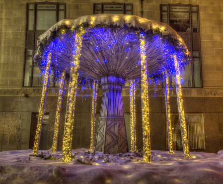 Holiday Lights at the Board of Trade