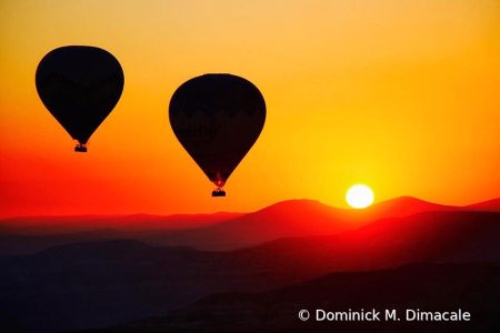 ~ ~ HOT AIR BALLOONS AT DAWN ~ ~ 