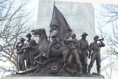 Gettysburg Relief statue 