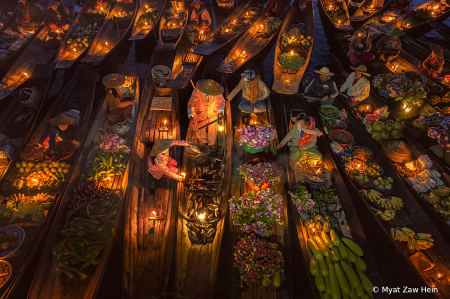 Innlay Floating Market