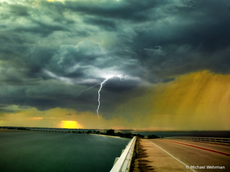 Atop the Sanibel Causeway