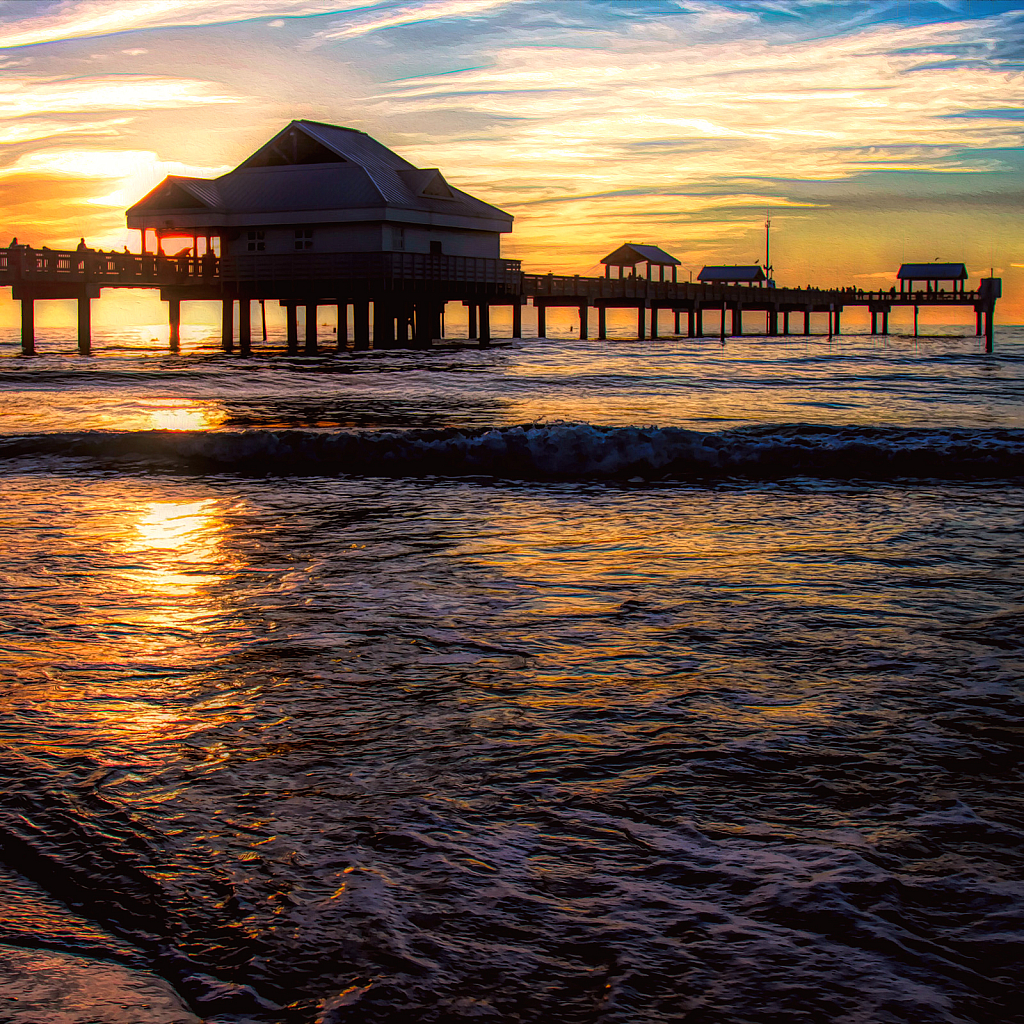 Clearwater Beach Sunset