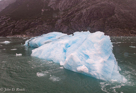 Ice Berg in Endicott Arms Fjord, Alaska