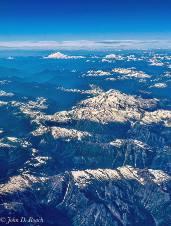 Mount Rainier and Mount Adams