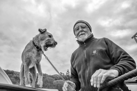 A Sailor and HIs Dog