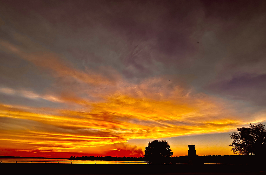 Fiery Sunset