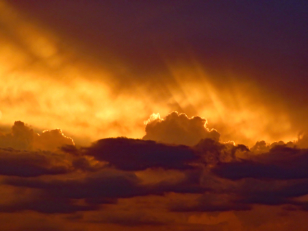 Clouds And Rays