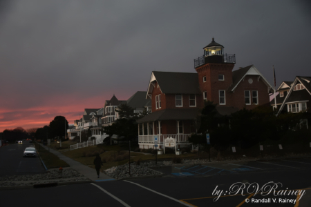 Sea Girt Lighthouse and sundown...