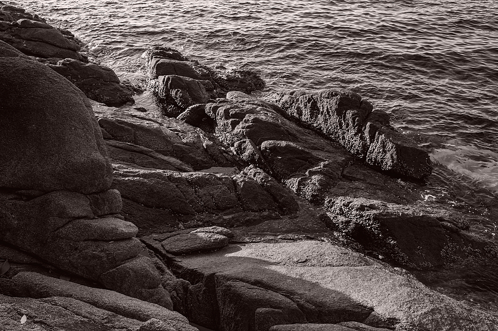Rocks and Sea water