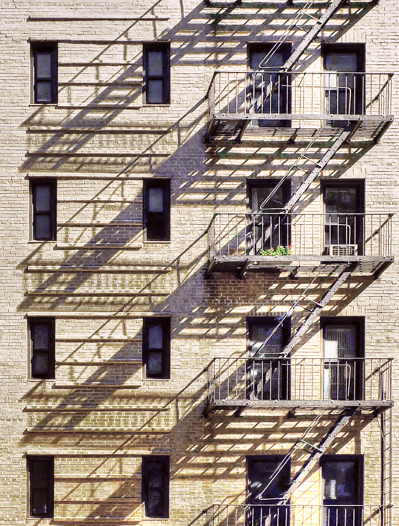 Fire Escape Shadows