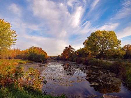 Autumn At Pioneer Park Pond