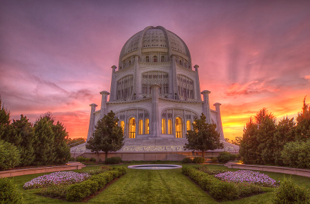 Bahai Sunset