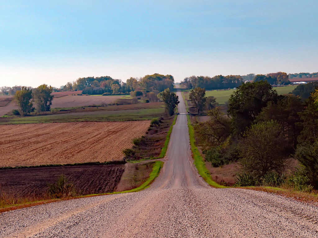 Iowa Country Road