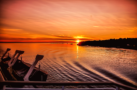 Sunset on the Lake