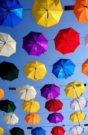 ~ ~ WALKING THRU THE UMBRELLA SKY ~ ~ 