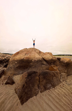 Jack on the Rocks