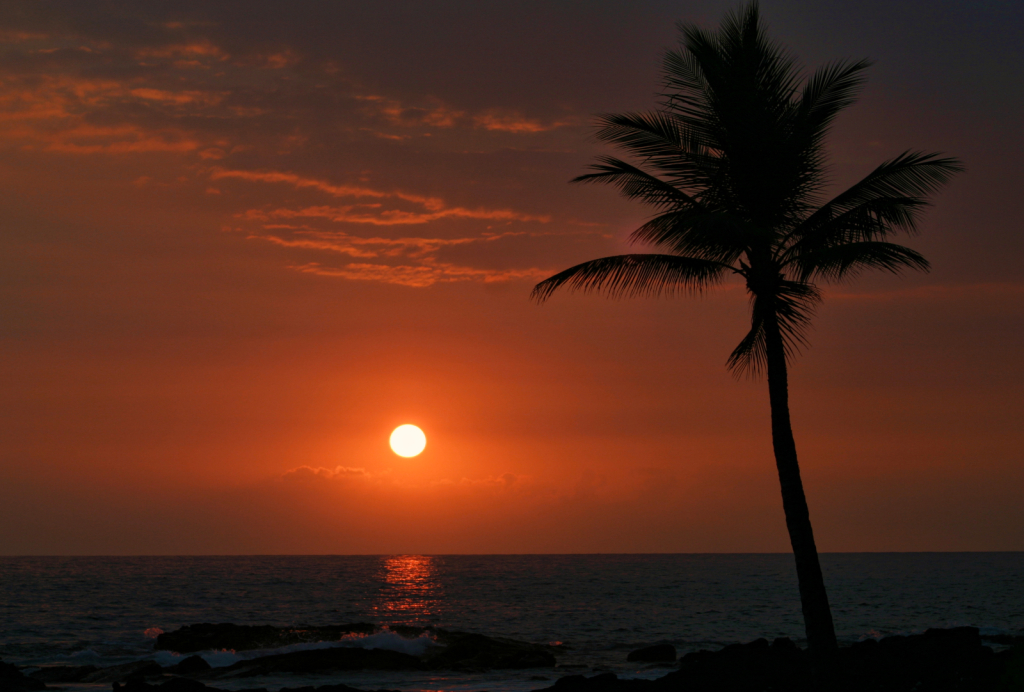 ~ Sunset in Hawaii ~