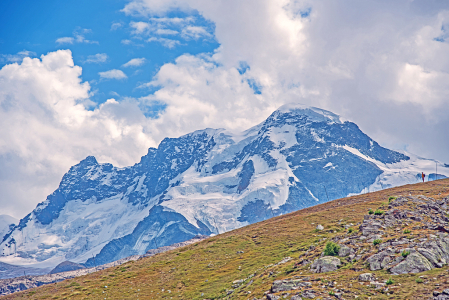 Peaks of Alps.