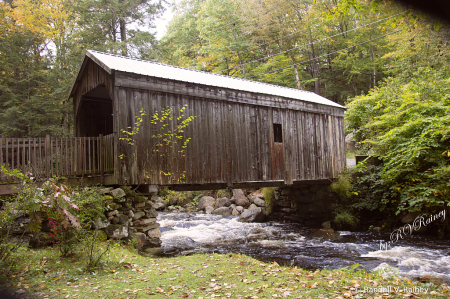 The Copeland Covered Bridge Side view