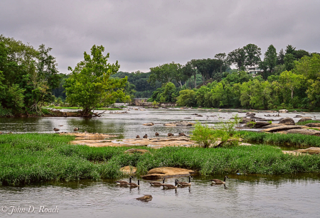 James River at the Pony Pasture