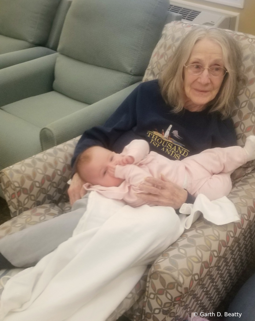 My Wife (an Alzheimers Patient) with Grand Niece