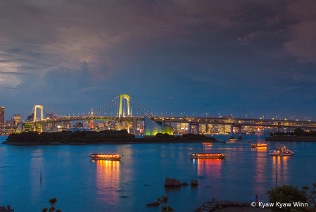 Evening of Tokyo Bay