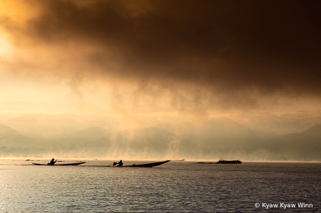 Winter View of Inle Lake