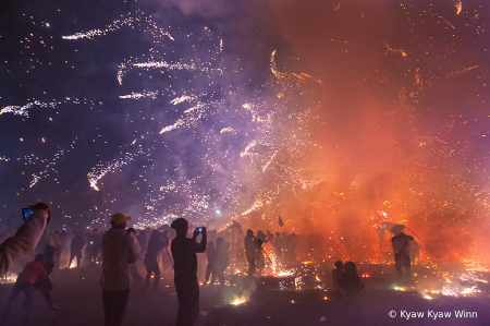 in the Firework Festival