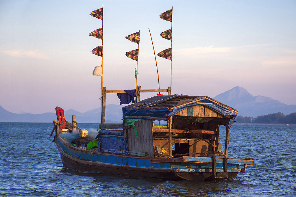 A fishing boat