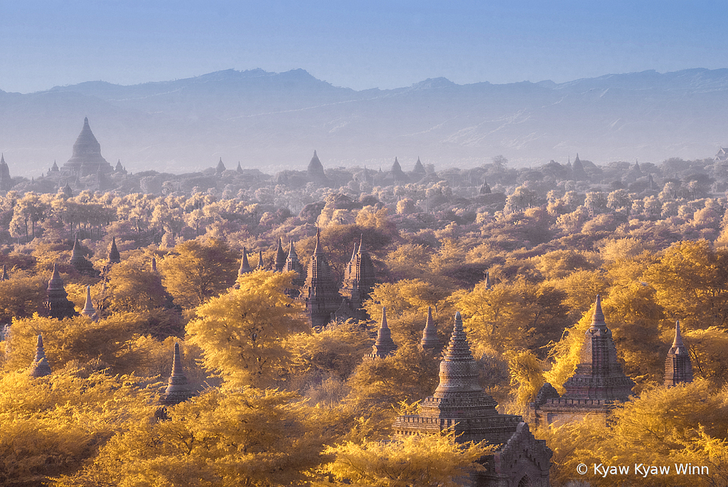 IR Color of Bagan